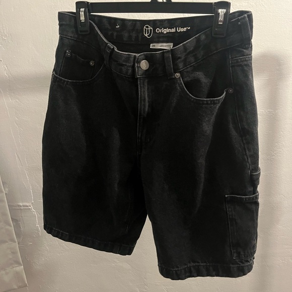 Original Use Dark Denim Men's Shorts - Picture 2 of 5